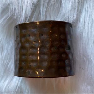 Metal Copper Like Cuff Bracelet